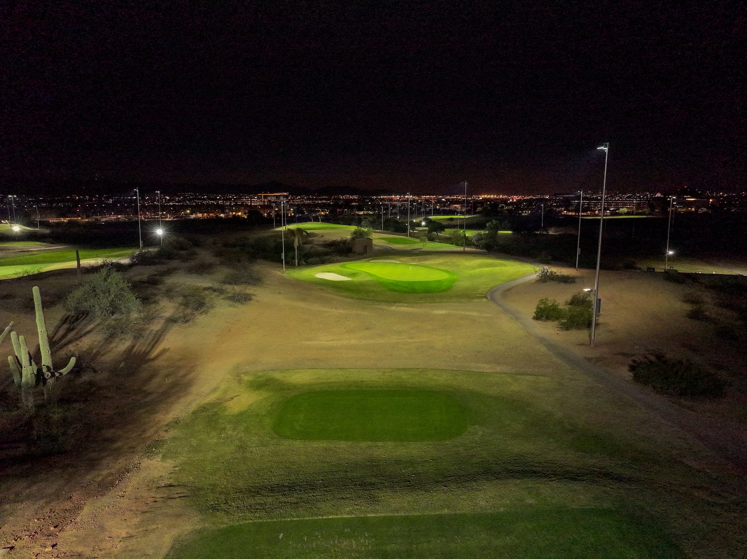 Grass Clippings Arizona | Night Golf – Grass Clippings | Arizona